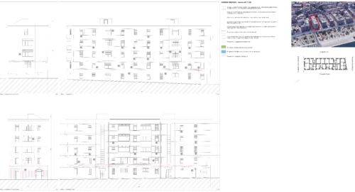SFA07 - Edificio 1 - Mappatura del degrado - Prospetti
